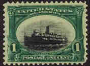 U.S. #294 Fast Lake Navigation 1c Mint