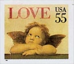 U.S. #2960 Love Cherub 55c MNH