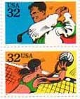 U.S. #2961-65 Recreational Sports, 5 Singles MNH