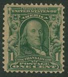 U.S. #300 1c Franklin Mint