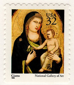 U.S. #3003A Christmas Madonna MNH