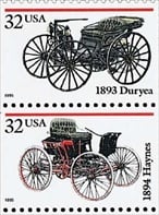 U.S. #3019-23 Antique Automobiles, 5 Singles MNH