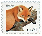 U.S. #3036 $1 Red Fox MNH