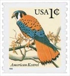 U.S. #3044 1c American Kestrel Coil MNH