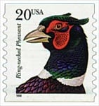 U.S. #3055 20c Ring-necked Pheasant Coil MNH