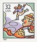 U.S. #3117 Ice Skaters