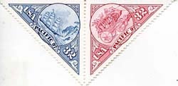 U.S. #3131a Pacific 97, setenant pair MNH