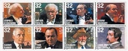 U.S. #3165a Classical Composers - 8 Horiz MNH