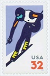 U.S. #3180 Alpine Skiing MNH