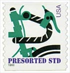 U.S. #3229 Bicycle Presorted Std Coil MNH