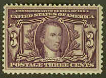 U.S. #325 James Monroe 3c Mint