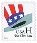U.S. #3260 Uncle Sam's Hat 'H' Rate MNH