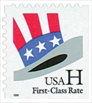 U.S. #3267 Uncle Sam's Hat 1st Class MNH