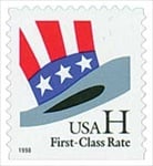 U.S. #3268 Uncle Sam's Hat 1st Class MNH