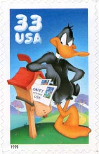 U.S. #3306a Daffy Duck Single MNH