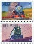 U.S. #3333-37 All Aboard! Trains, 5 Singles MNH