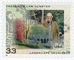 U.S. #3338 Frederick Law Olmsted MNH