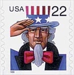 U.S. #3353 Uncle Sam Coil MNH