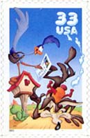 U.S. #3392a Road Runner, single MNH