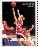 U.S. #3399-3402 Youth Team Sports, 4 Singles MNH