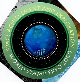 U.S.  #3412 World Stamp Expo 2000 Souvenir Sheet