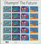 U.S.  #3417 Stampin' the Future - Pane of 20