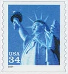 U.S. #3476 34c Statue of Liberty Coil MNH