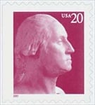 U.S. #3483 20c Washington Stamp (from booklet) MNH