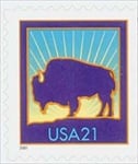 U.S. #3484 21c American Bison MNH