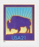 U.S. #3484A 21c American Bison MNH