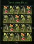 U.S.  #3531 Carnivorous Plants - Pane of 20