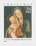 U.S. #3536 Christmas Madonna MNH