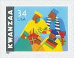 U.S. #3548 34c Kwanzaa MNH