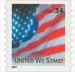 U.S. #3550A United We Stand Coil MNH