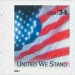 U.S. #3550 United We Stand Coil MNH