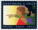 U.S. #3556 Mentoring a Child MNH