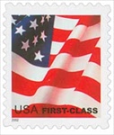 U.S. #3621 Flag 1st Class self-adhesive MNH