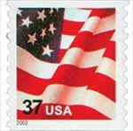 U.S. #3631 37c Flag Coil MNH