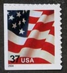 U.S. #3636D 37c Flag MNH