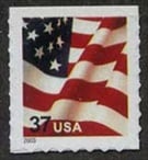 U.S. #3637 37c Flag MNH