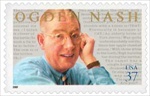 U.S. #3659 Ogden Nash MNH