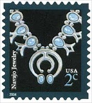 U.S. #3750 2c Navajo Necklace MNH