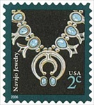 U.S. #3752 2c Navajo Necklace MNH