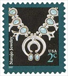 U.S. #3753 2c Navajo Necklace MNH