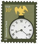 U.S. #3757 10c American Clock MNH