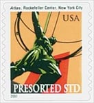 U.S. #3770 10c Atlas Style Coil (2003) MNH