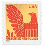 U.S. #3853a Eagle Coil Strip of 10 (2004) MNH