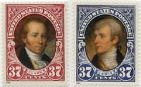 U.S. #3855-56 Lewis and Clark Expedition, 2 Singles MNH