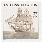 U.S. #3869 U.S.S. Constellation MNH