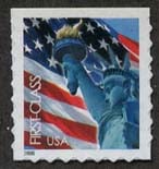 U.S. #3975 (39c) Lady Liberty and Flag MNH